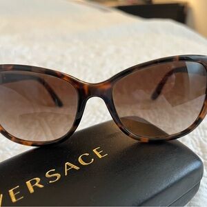 Versace Brown Tortoise Sunglasses